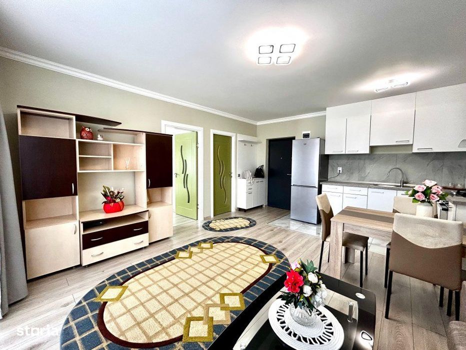 Apartament 2 camere, parcare, strada Cetatii-Floresti