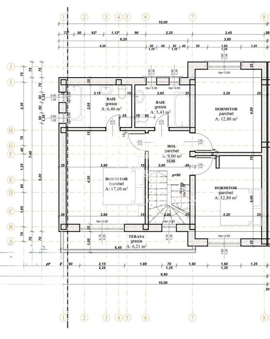 Casa de vanzare 120 mp, 4 camere,3 bai, teren 350 mp, DEZMIR