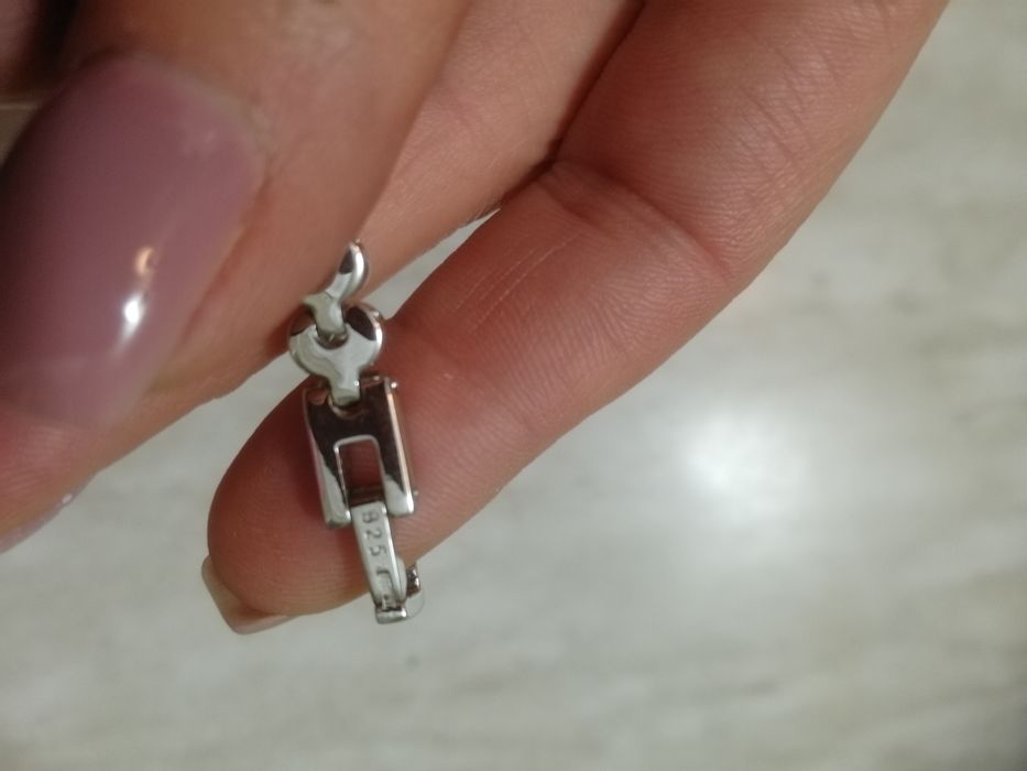 Серебряные часы женские.