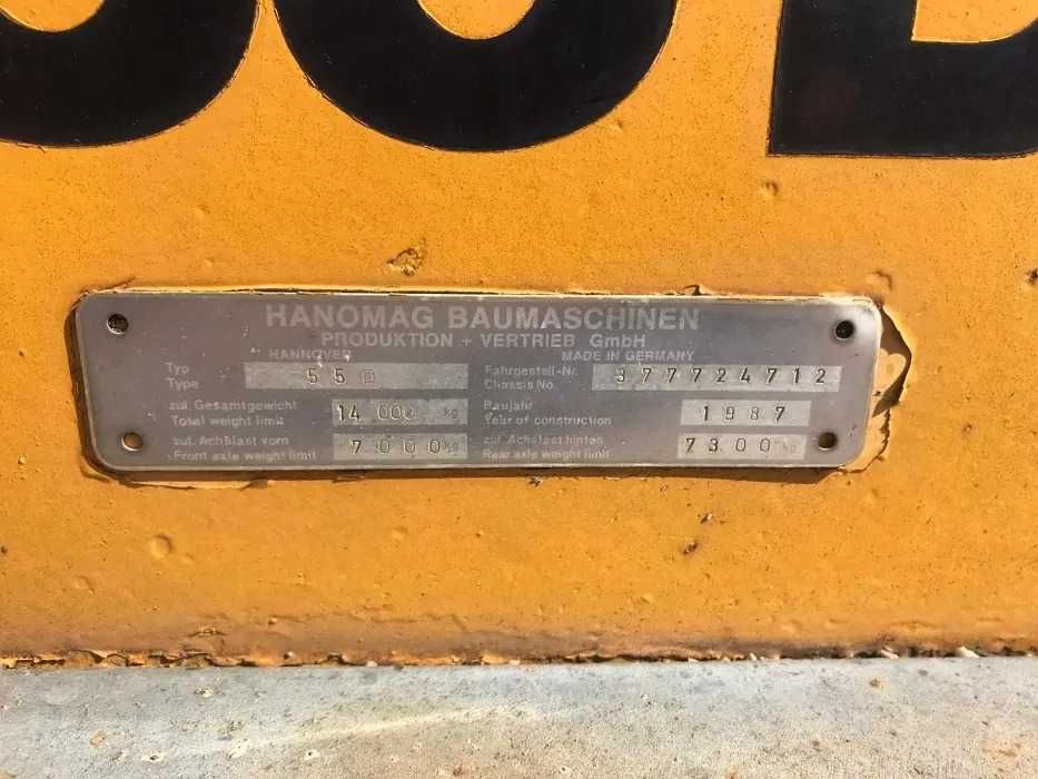 Dezmembrez vola Hanomag 55D -piese de schimb Hanomag