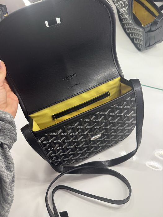 Черна чанта Goyard
