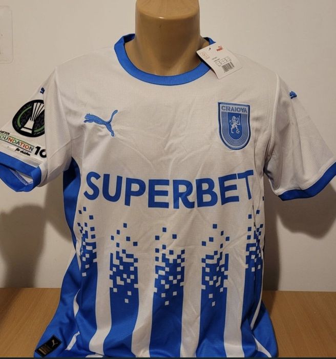 Tricou Universitatea Craiova Baiaram Ștefan Conference League colecție