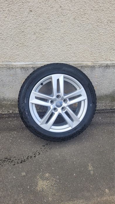 Set anvelope iarna Hankook 225/45 R17 aproape noi + jante originale Audi 17