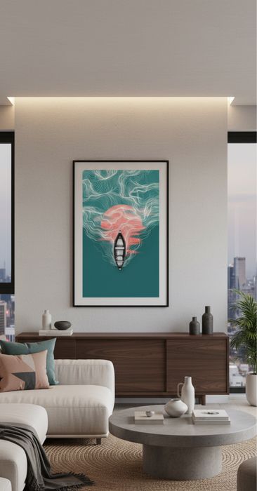 Картины для офиса печать на холсте