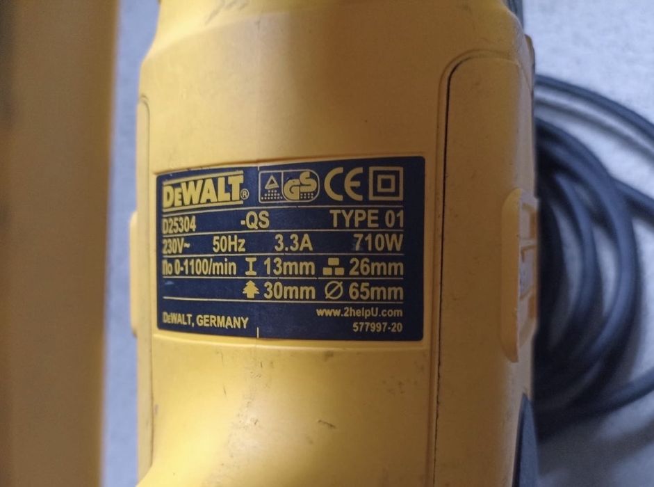 D25304-RRotopercutor-DeWALT (alimentare cablu), original.