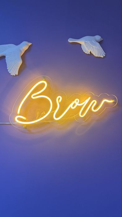 Вывеска неоновая