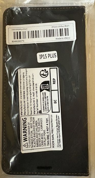 Husa iPhone 15 plus book