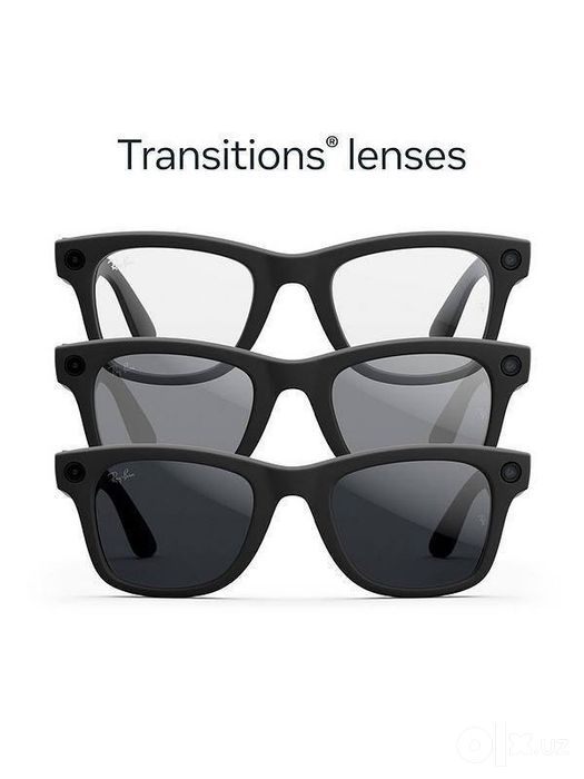Ray ban gen 2 Matte black transition Gray