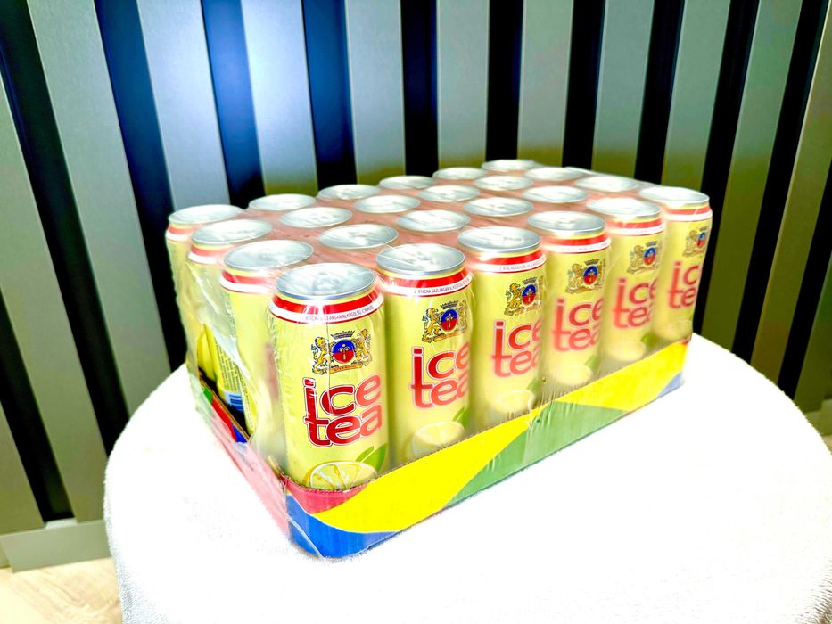 »ICE TEA LIMON» среднегазированный безалкогольный напиток. Только ОПТ!