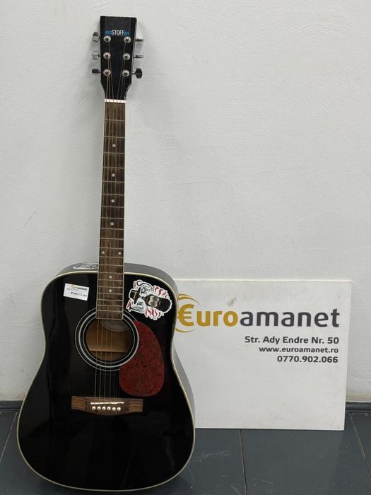 Chitara Acustica Harley Benton D-120Bk -A-