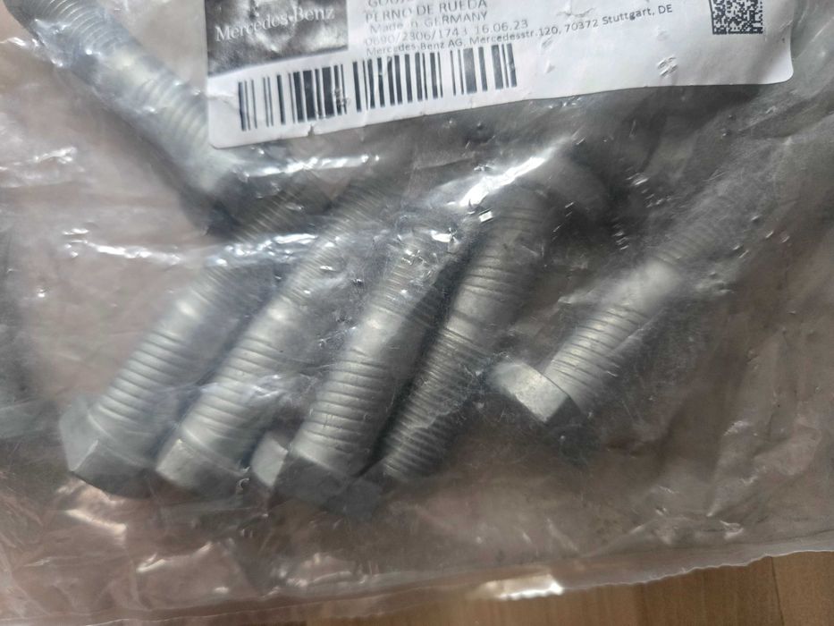 Болтове и гайки, Джанти Мерцедес Спринтер-100 % Оригинални, Чисто нови