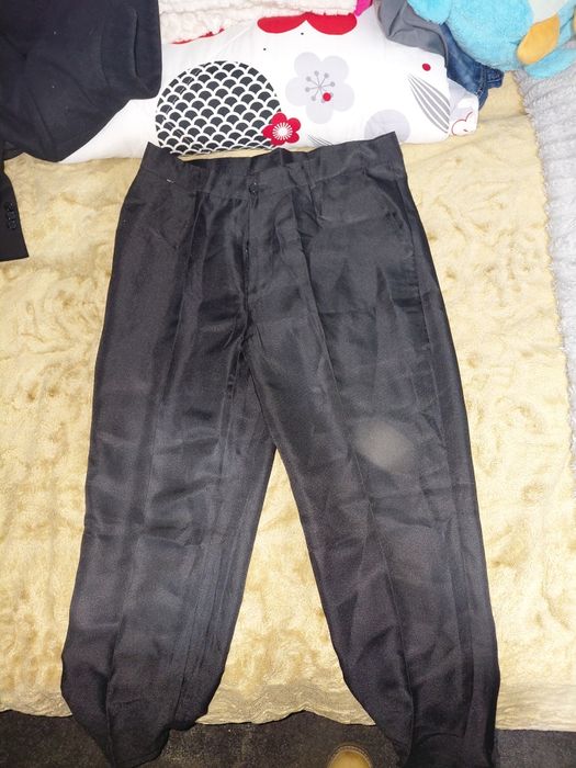 Costum Bărbați Premium - Palton Guler Tunică și Pantaloni+ CADOU sacoș