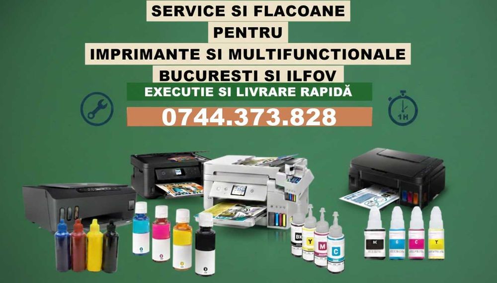 Reparatii Imprimante Epson Service CISS EcoTank Inkjet Bucuresti Ilfov