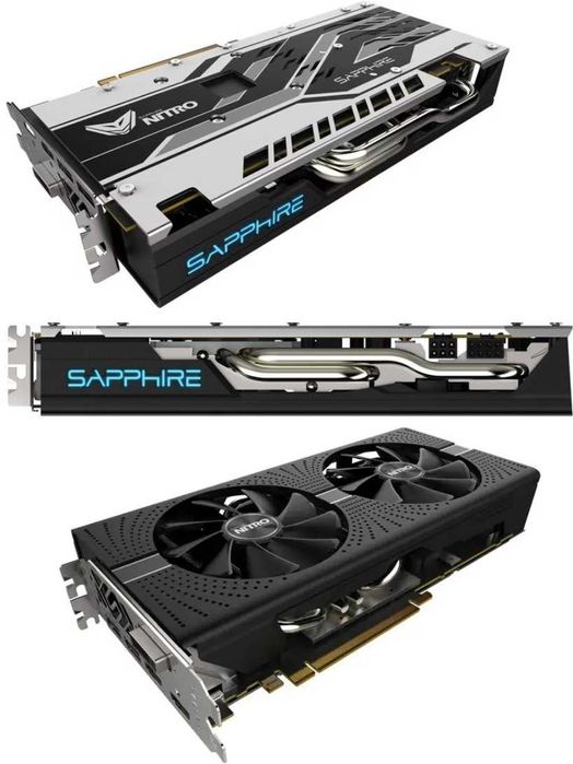 Sapphire Radeon RX 580 NITRO+ 4GB GDDR5 256-bit dual bios folosita