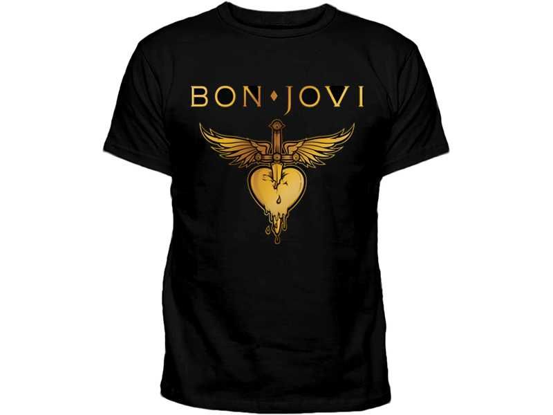 Рок тениски Bon Jovi Модели и размери