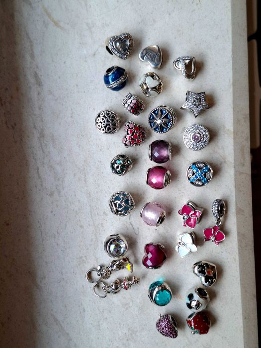 Сребърни талисмани за гривна Пандора