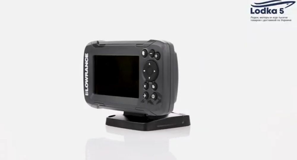 Эхолот с Lowrance hook 4x gps