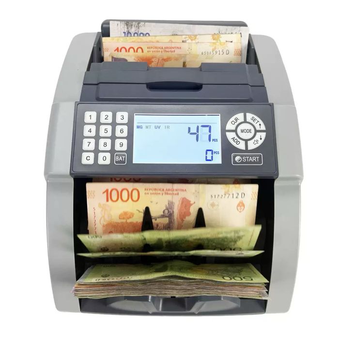 Счетчик банкнот машинка KUZHUMA KZ-1010