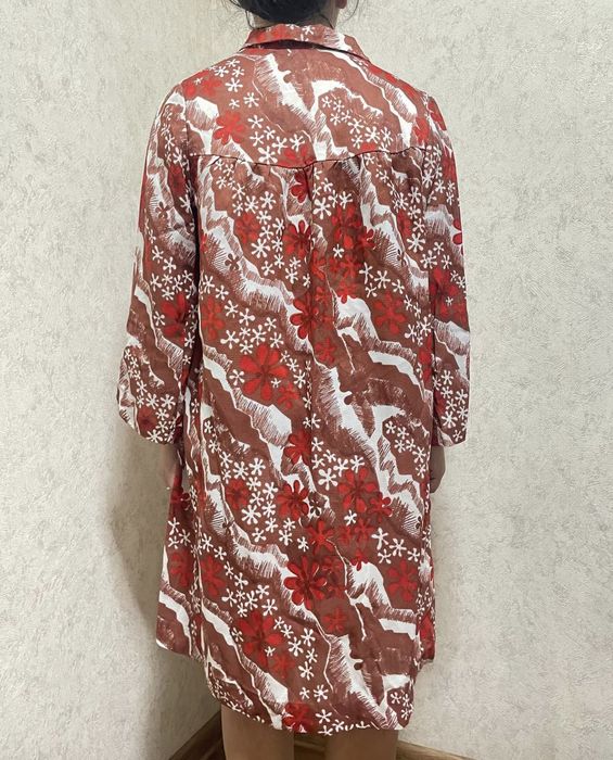 Платье КРЕПСАТИН ретро  +  Х/Б ПЛАТЬЕ