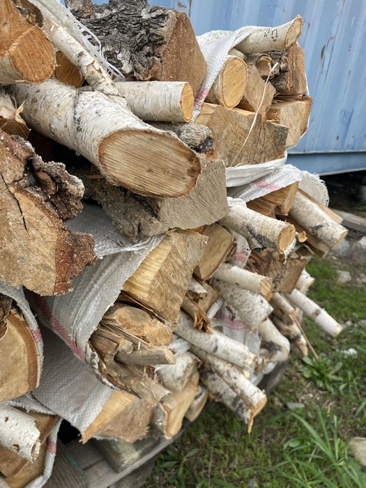 Дрова Берёза Мешках продам