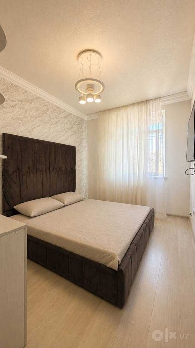 3 раздельные комнаты 80 м² с балконом на 7 этаже в ЖК Assalom Sohil`