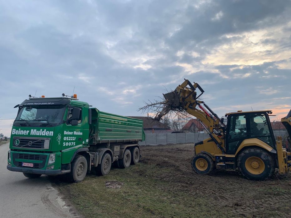 Curatare/decopertare teren plus transport