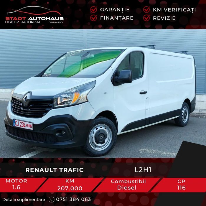 Renault Trafic L2H1 GARANTIE#TVA deductibil#Modelul lung