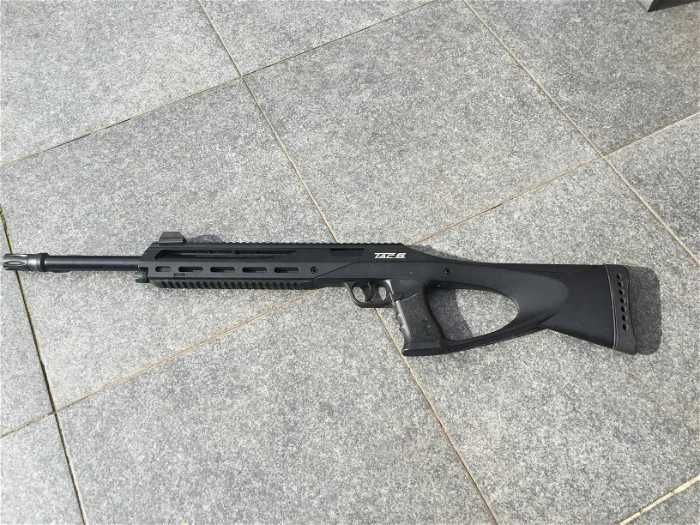 Pusca Upgradata 5.6 JOULI !! (MODEL CU LUNETA Co2) - Bile 6mm Gaz