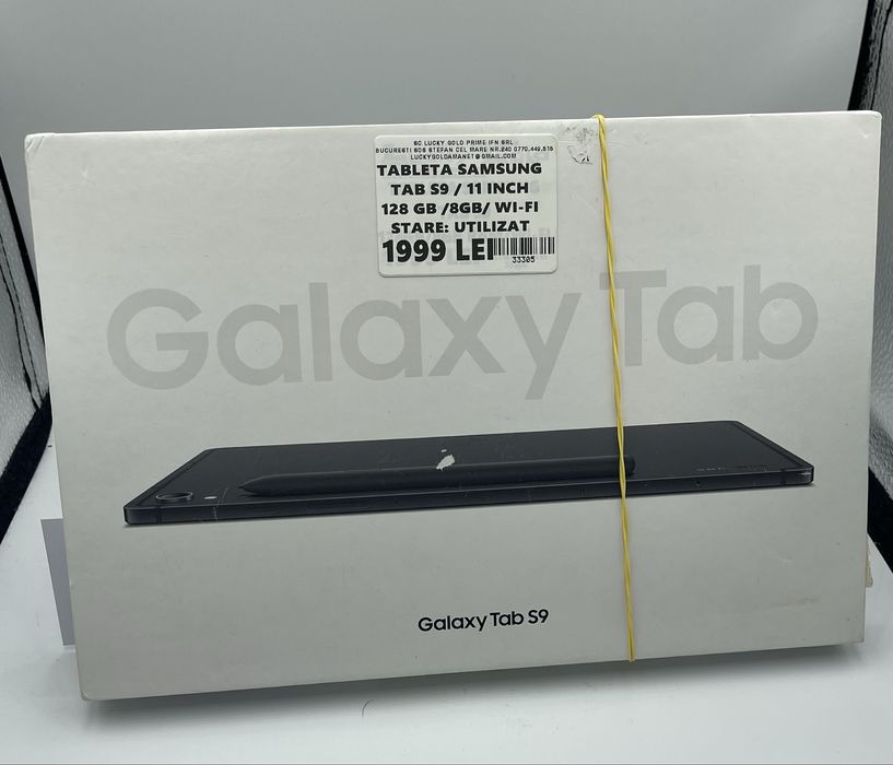 Tableta Samsung Galaxy S9 11 inch 128 Gb 8Gb Garantie/Factura #33305