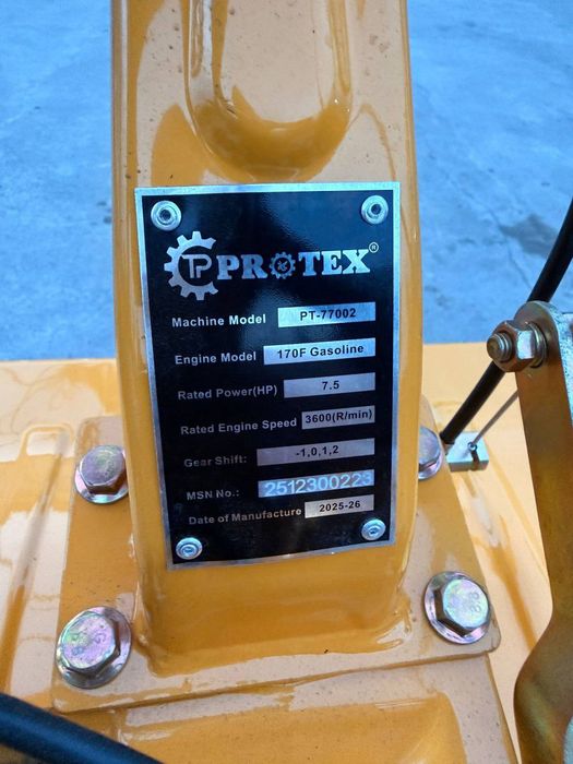Protex motoblok traktor
Madel:77002
Berzin 170F
90G Aylanadi
Otkuchi 7