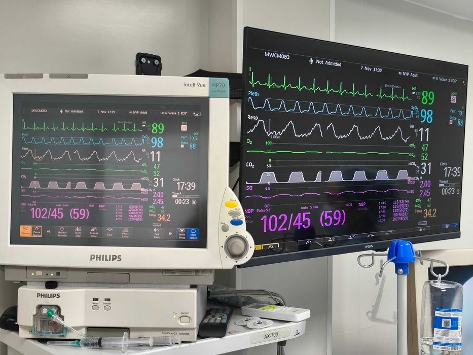 Монитор пациента Philips IntelliVue MP70 anesthesia