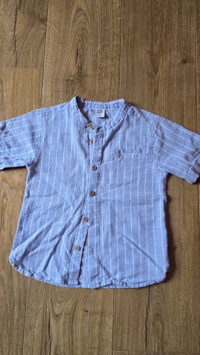 Лот от елек Zara 3-4г, четири ризи- 3-4г и едни къси панталони.