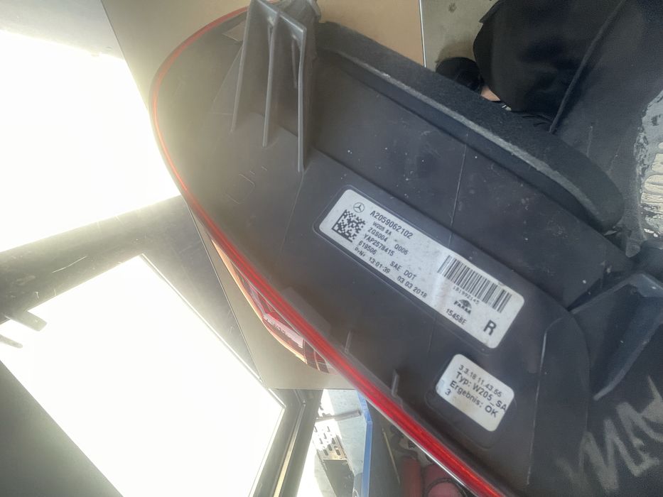 Mercedes C-Class W205 стопове (ляв + десен) – американски, OEM