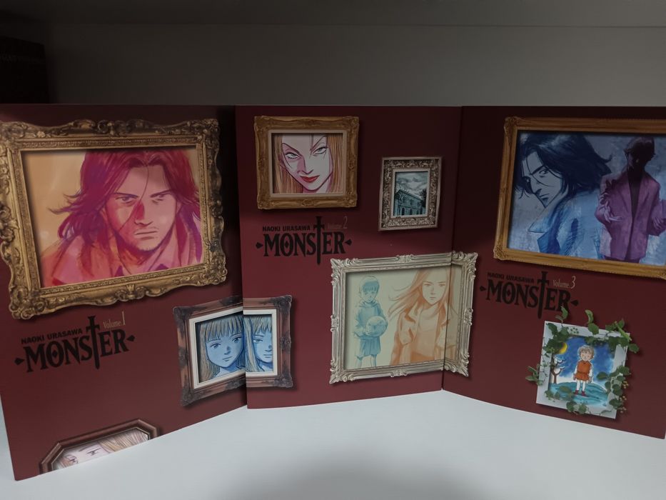 Manga на Monster vol. 1-3 и Goodnight punpun vol. 1