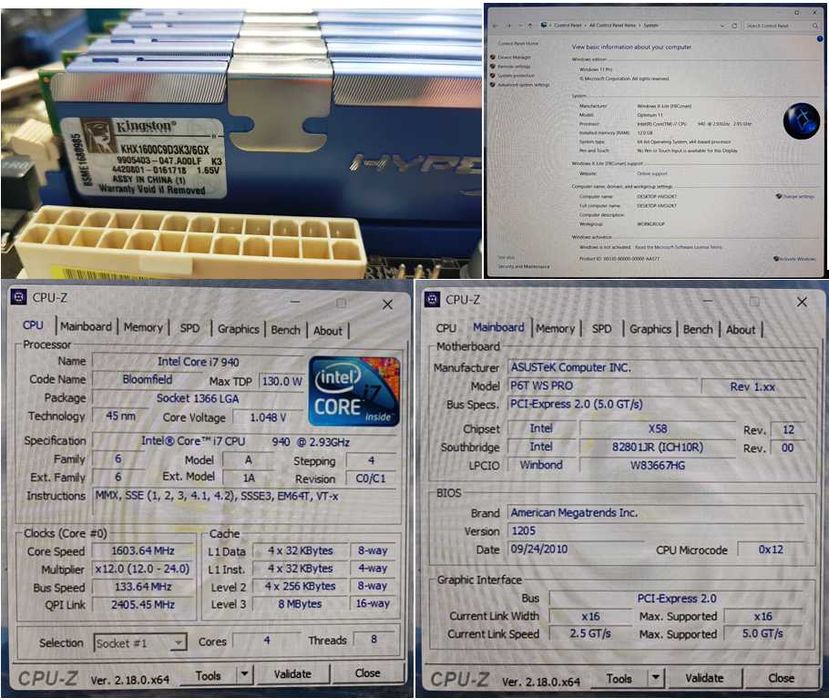 Kit LGA1366/ LGA1150