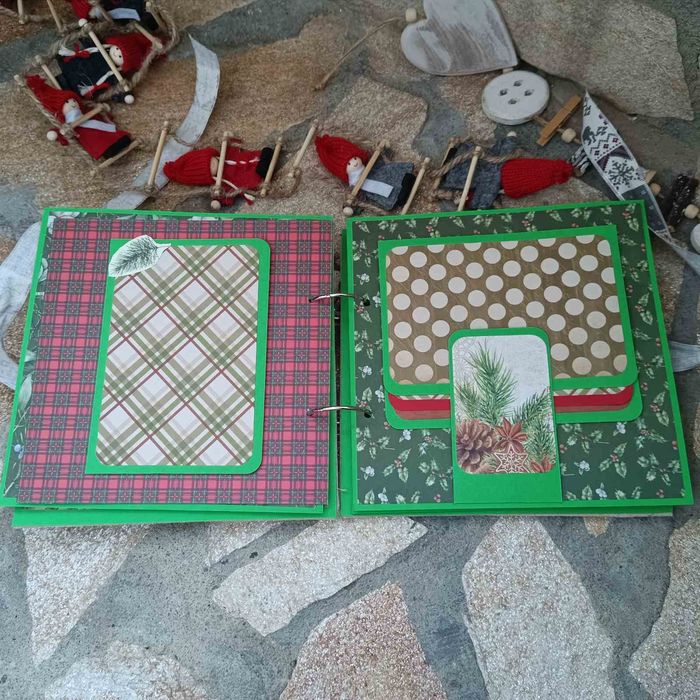 Коледни албуми, ръчна изработка