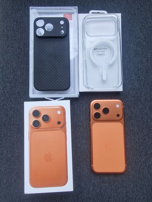 iPhone 17 Pro Cosmic Orange,Nou,0 cicluri,factura si garanție Orange!