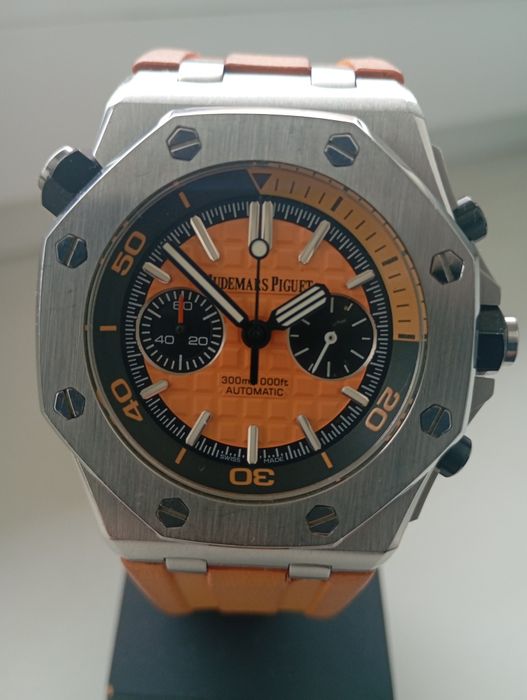 Audemars Piguet cronograf portocaliu