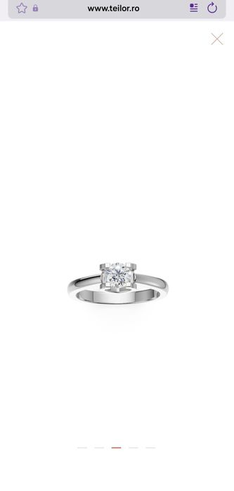 Inel de logodna Teilor 18k cu diamant