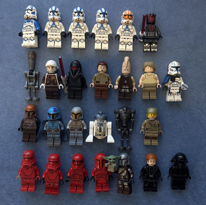 Продам Lego Star Wars минифигурки (Оригинал)