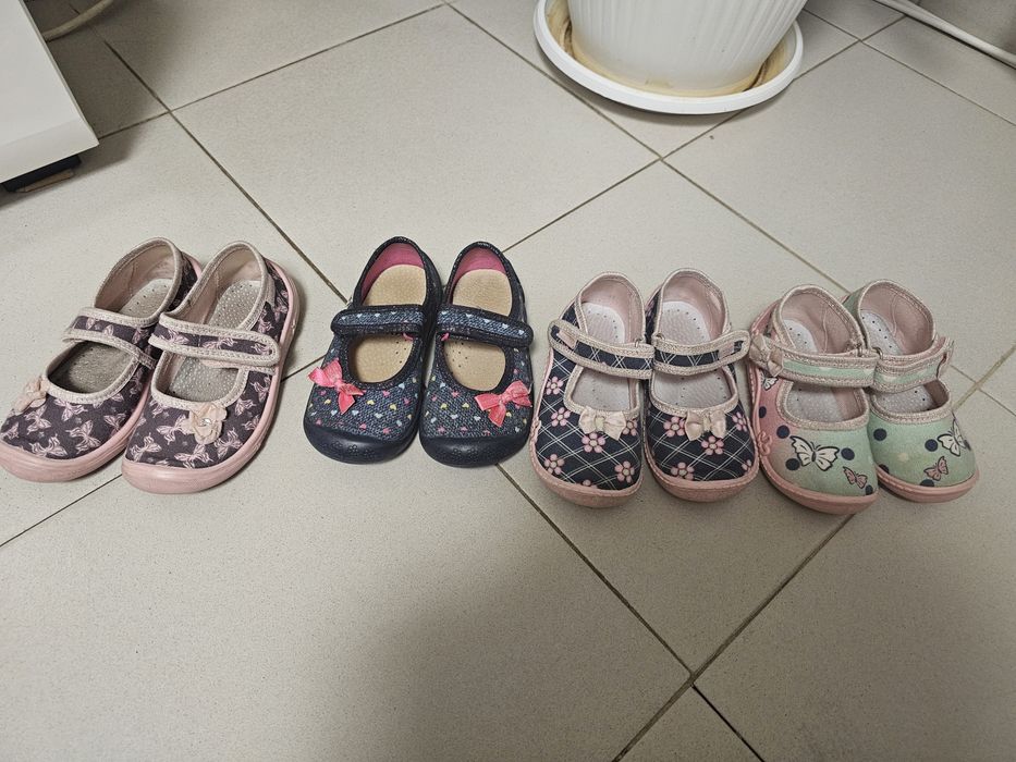 Детски дишащи пантофки 4бр