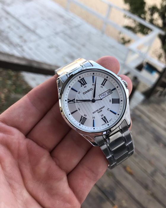 Soat Casio MTP-1384D — Original, 12 oy kafolat, 100-m suv o'tkazmaydi