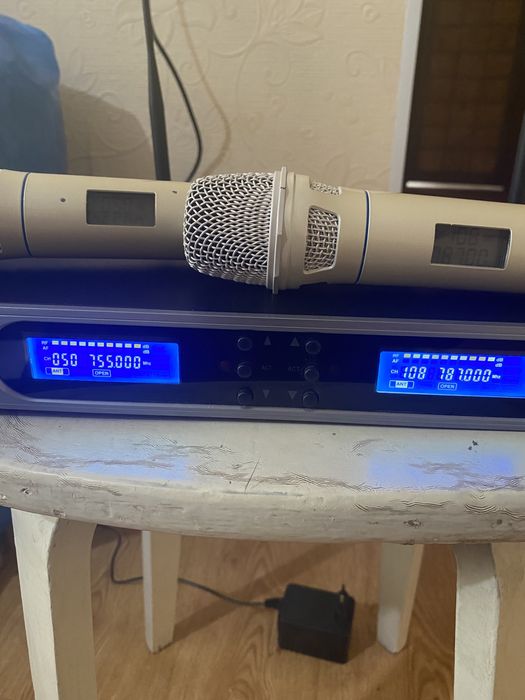 Микрофоны беспроводные, радиосистема