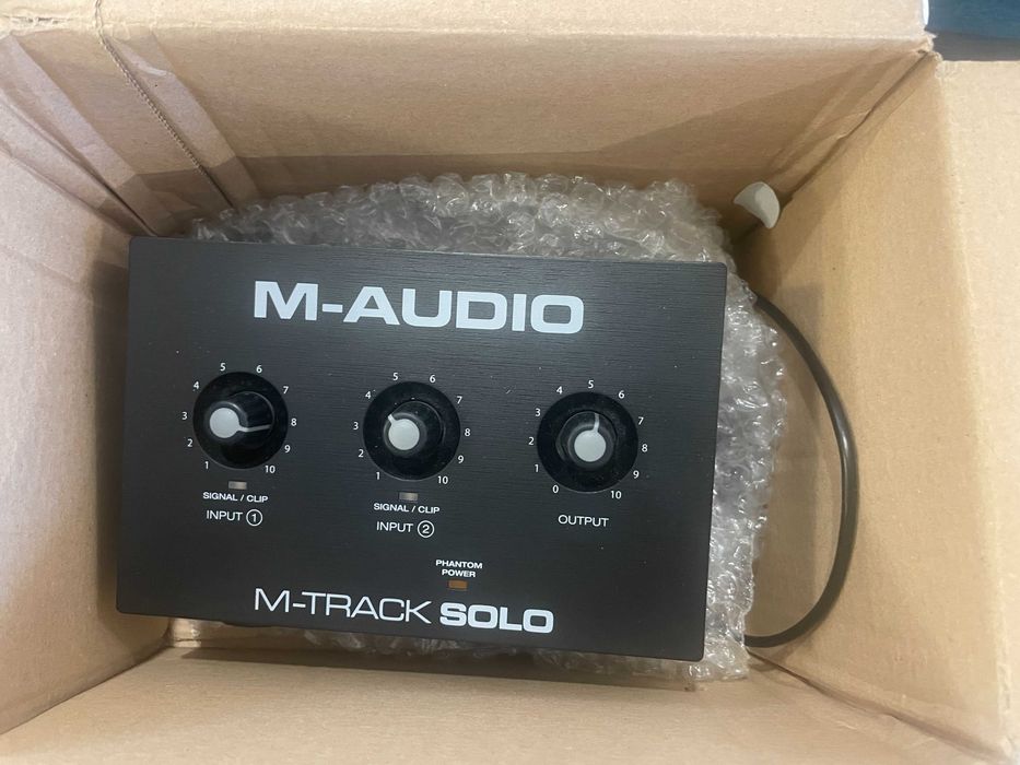Аудио карта интерфейс M-Audio M-Track Solo II
