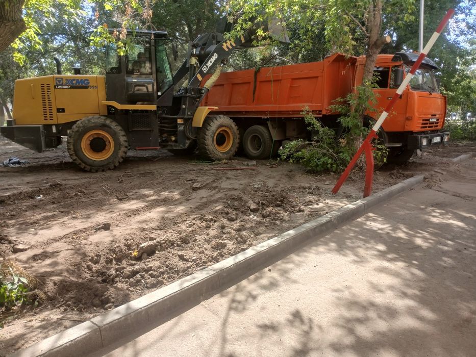 Вывоз мусора        (камаз самосвал)