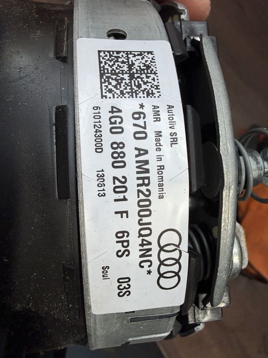 Airbag volan rotund 3 spite audi a6 c7 4g audi a7 a8 4G0880201F