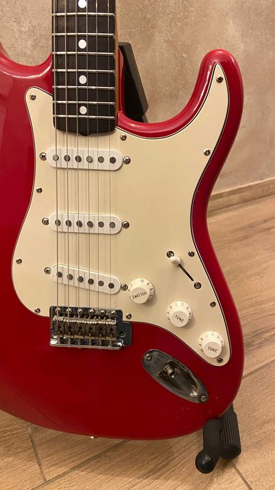 Squier by Fender 62 Reissue Stratocaster Red SQII-STR Japan