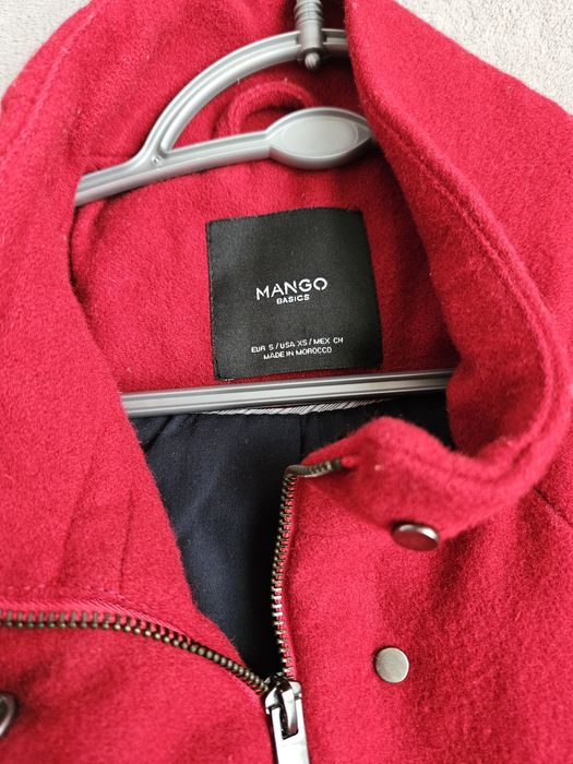 Palton Lana Mango, marimea S