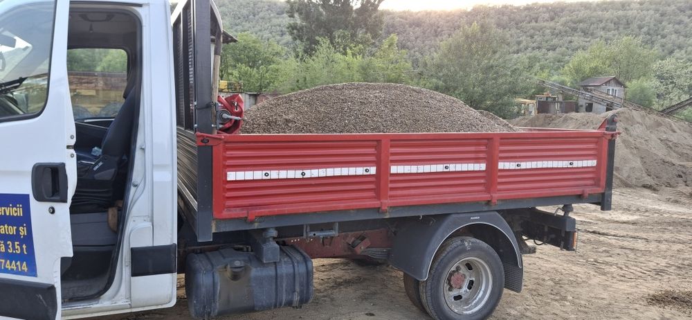 Nisip, sorturii transport basculabil