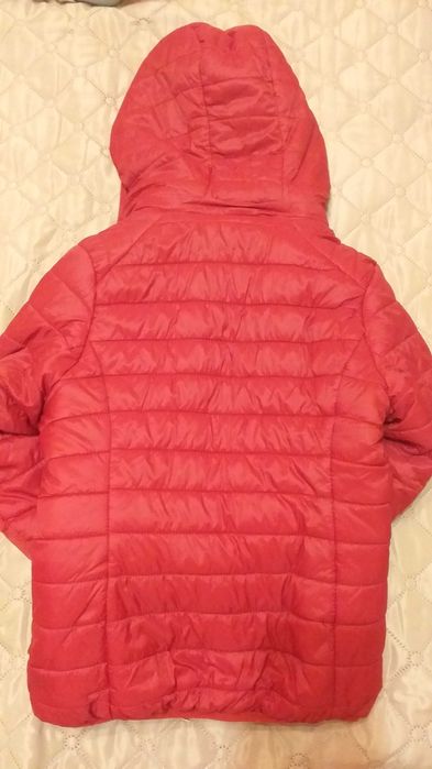 Ново червено яке с две лица, S размер